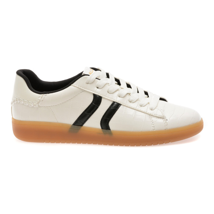 Pantofi sport ALDO alb-negru, CHICSNEAKER 2122, din piele ecologica