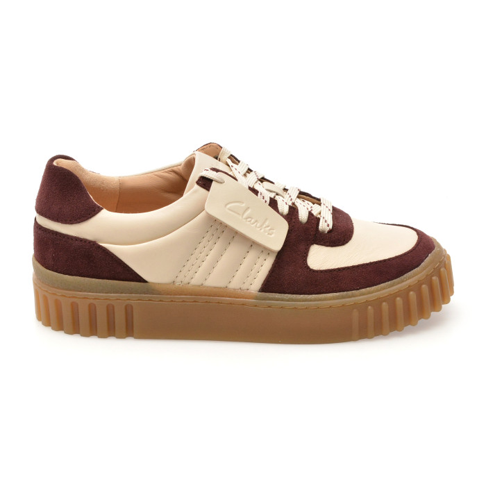 Pantofi sport CLARKS visinii, MAYHILL LACE, din piele naturala