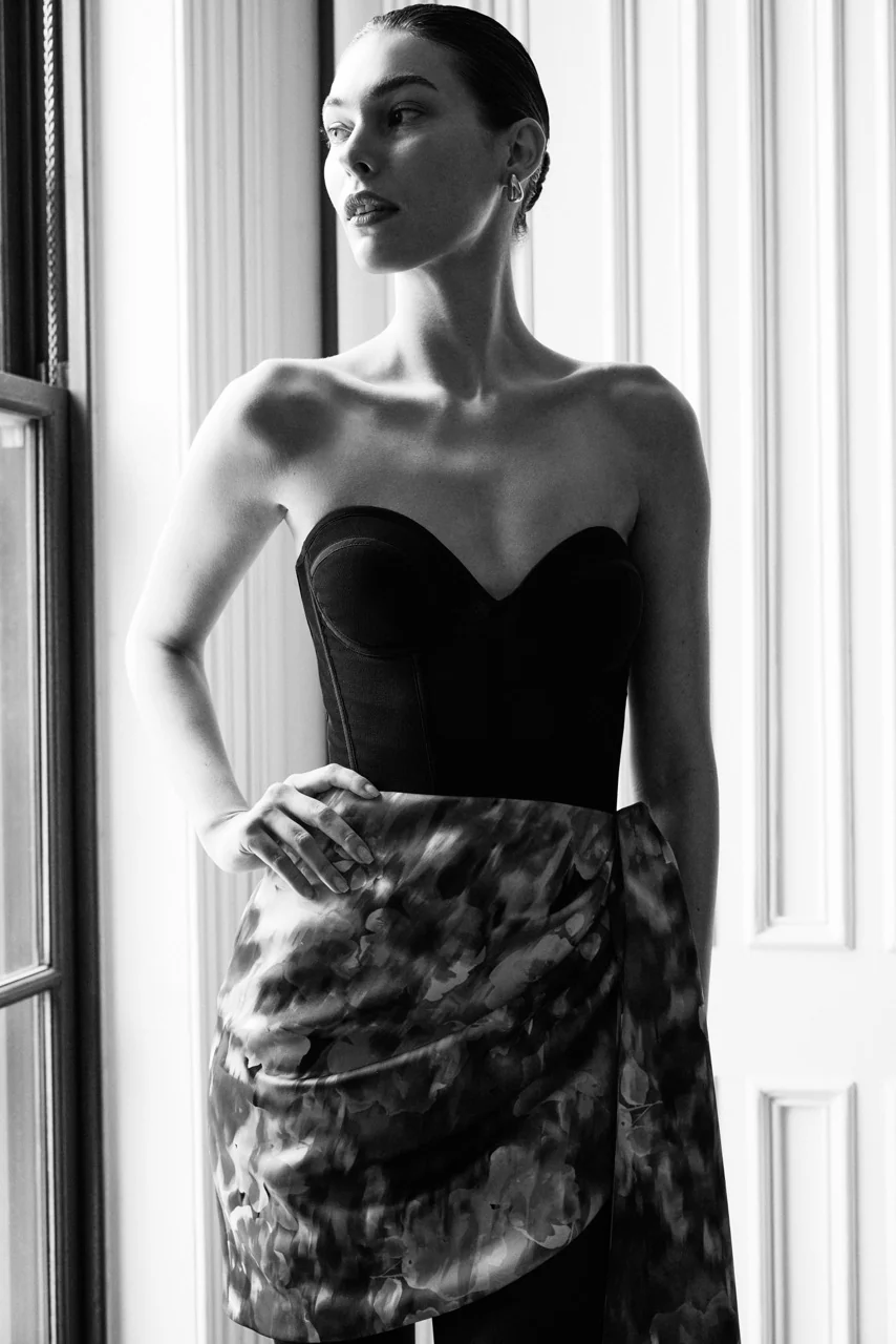 Wrap Mini Dress