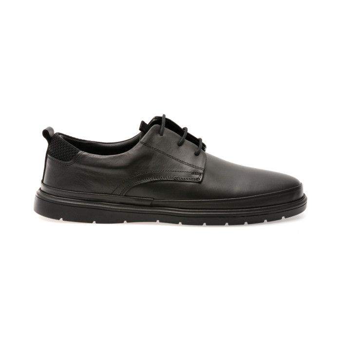 Pantofi OTTER negri, A20, din piele naturala