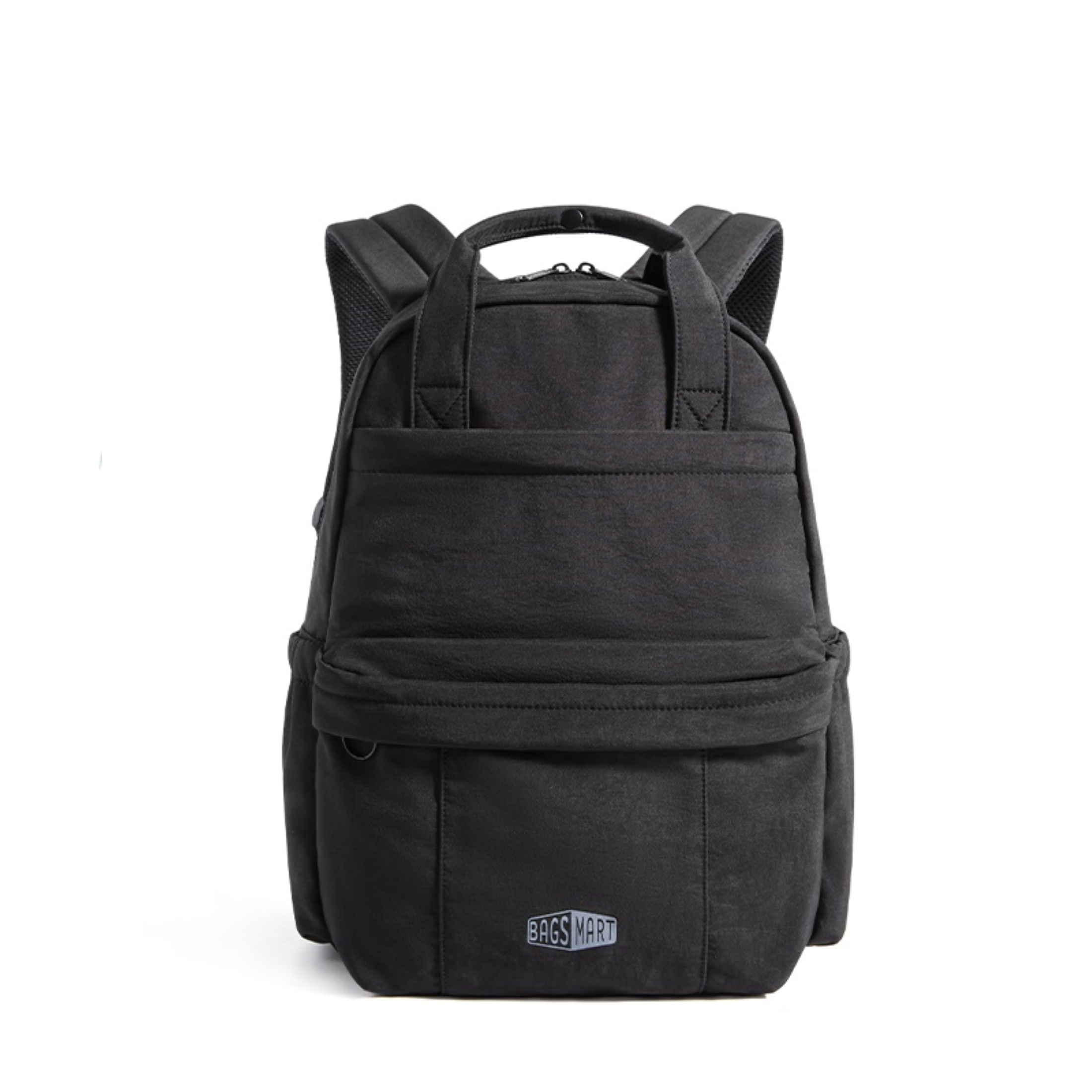 BAGSMART Lightweight Unisex Casual Backpack, Water-Resistant Daypack Bookbag for 14-15 Inch Laptop, Travel Work Commuter