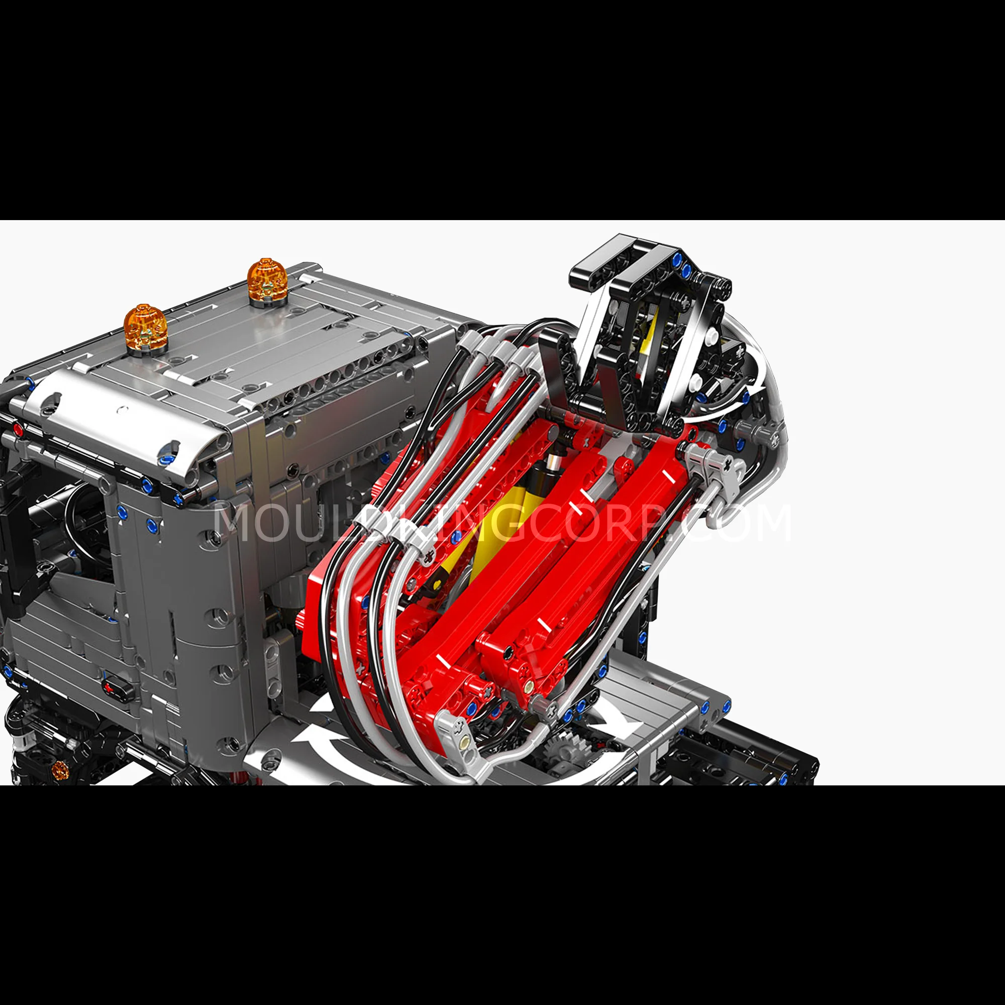 Mould King 19016 Remote Controlled Crane Truck Building Set | 3,757 Pcs