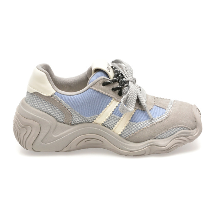Pantofi sport GRYXX gri, 162312, din material textil