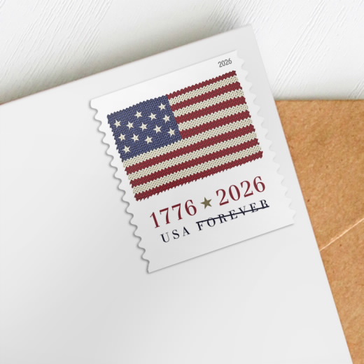 U.S. Flag 2026 Stamps Coil of 100