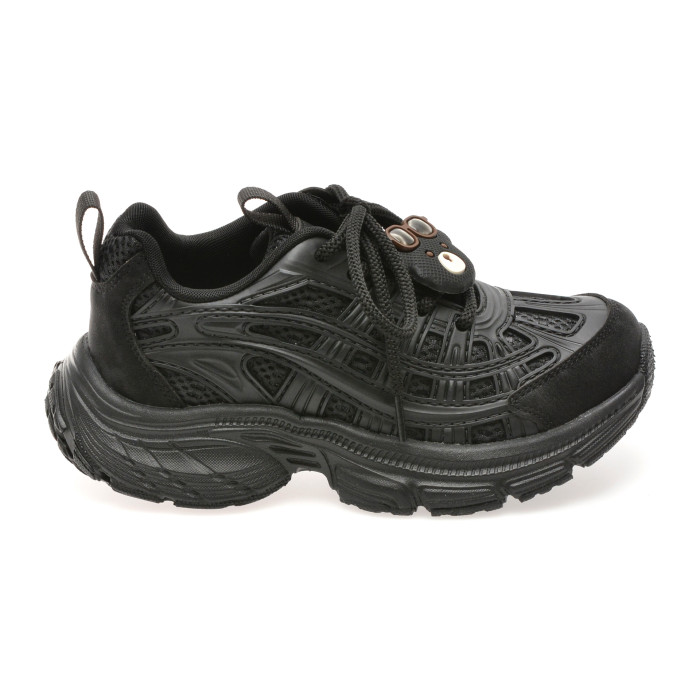 Pantofi sport SELECTION KIDS negri, 2585, din material textil