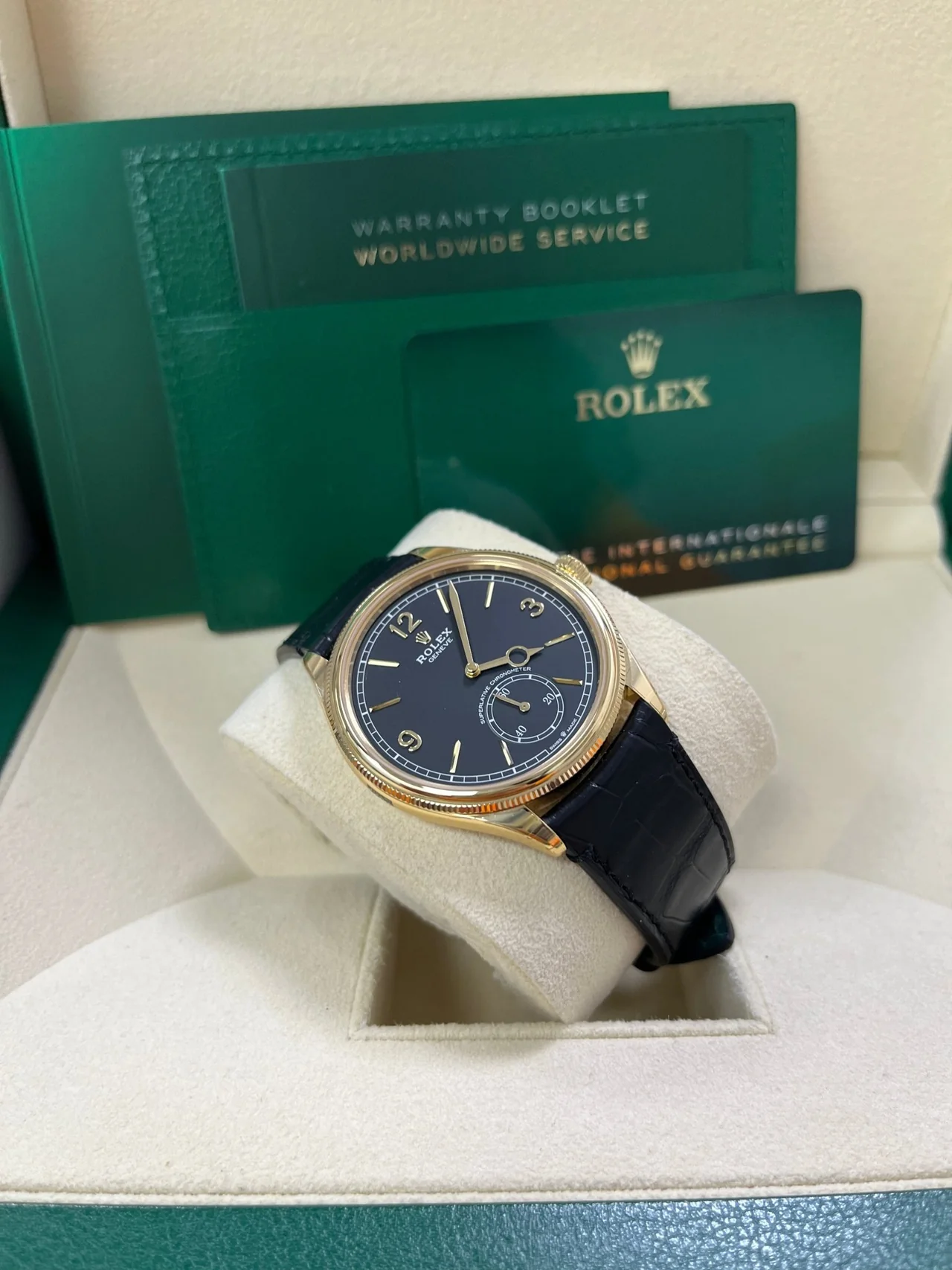 Rolex 1908 Yellow Gold 52508 0002 39 mm Replica Watch