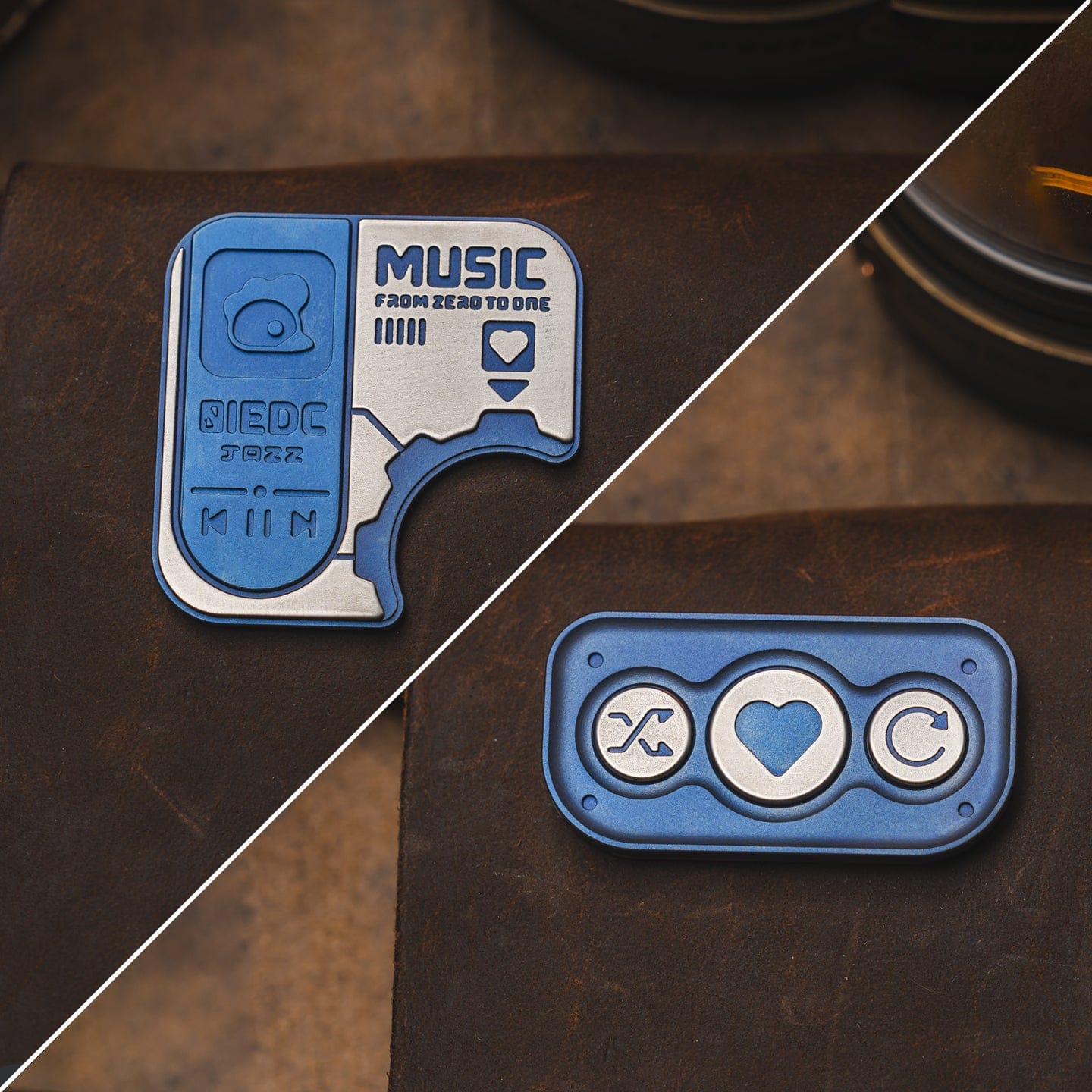 01 EDC CD Player Cube Fidget Slider