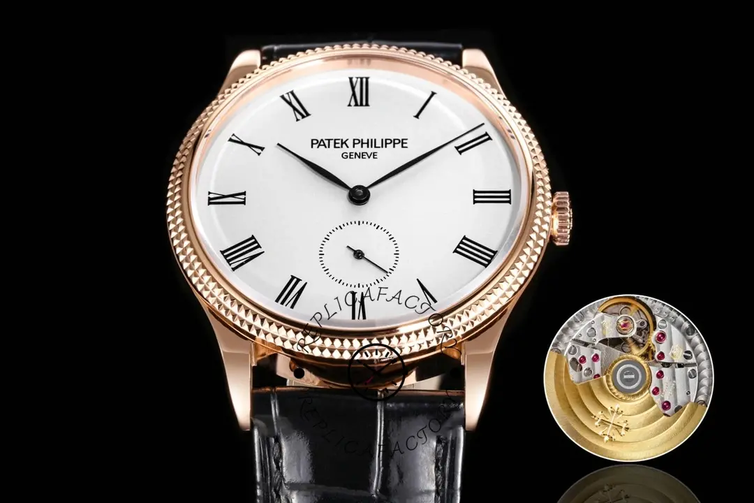 Replica Patek Philippe Calatrava 5119R 39MM Rose Gold Watch