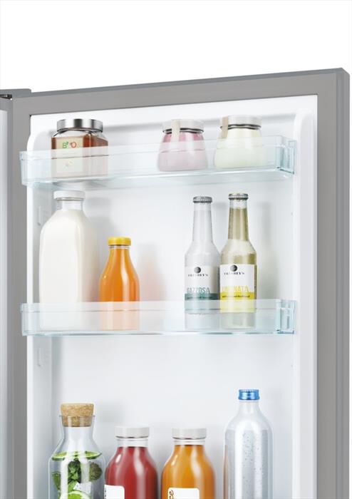 CANDY - Frigorifero combinato CCT3L517ES Classe E 260 lt-Argento