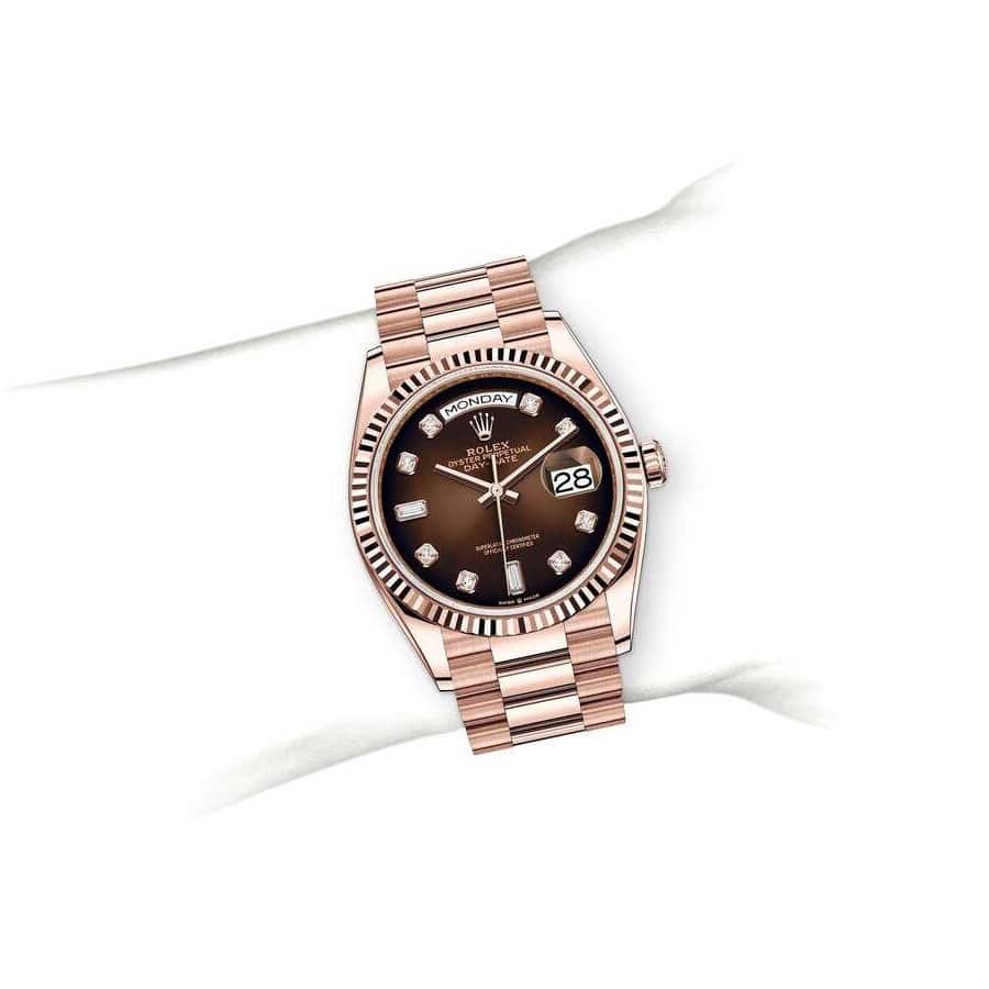 Rolex Day-Date Brown Ombre Replica