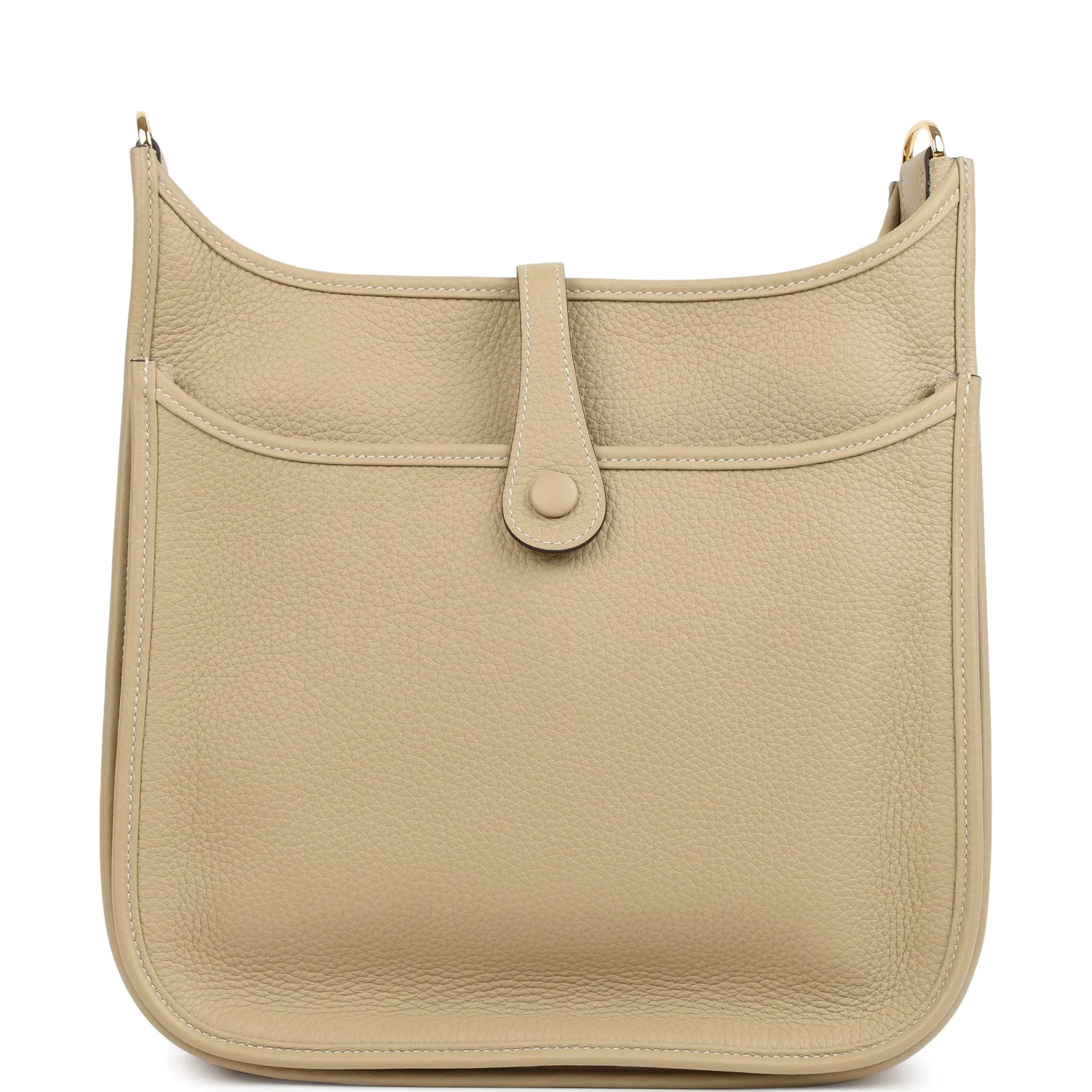 Hermes Evelyne III PM Trench Clemence Gold Hardware