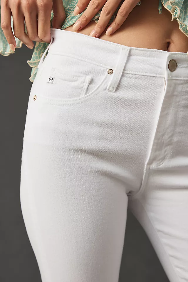 Crop Boot Jeans WHITE