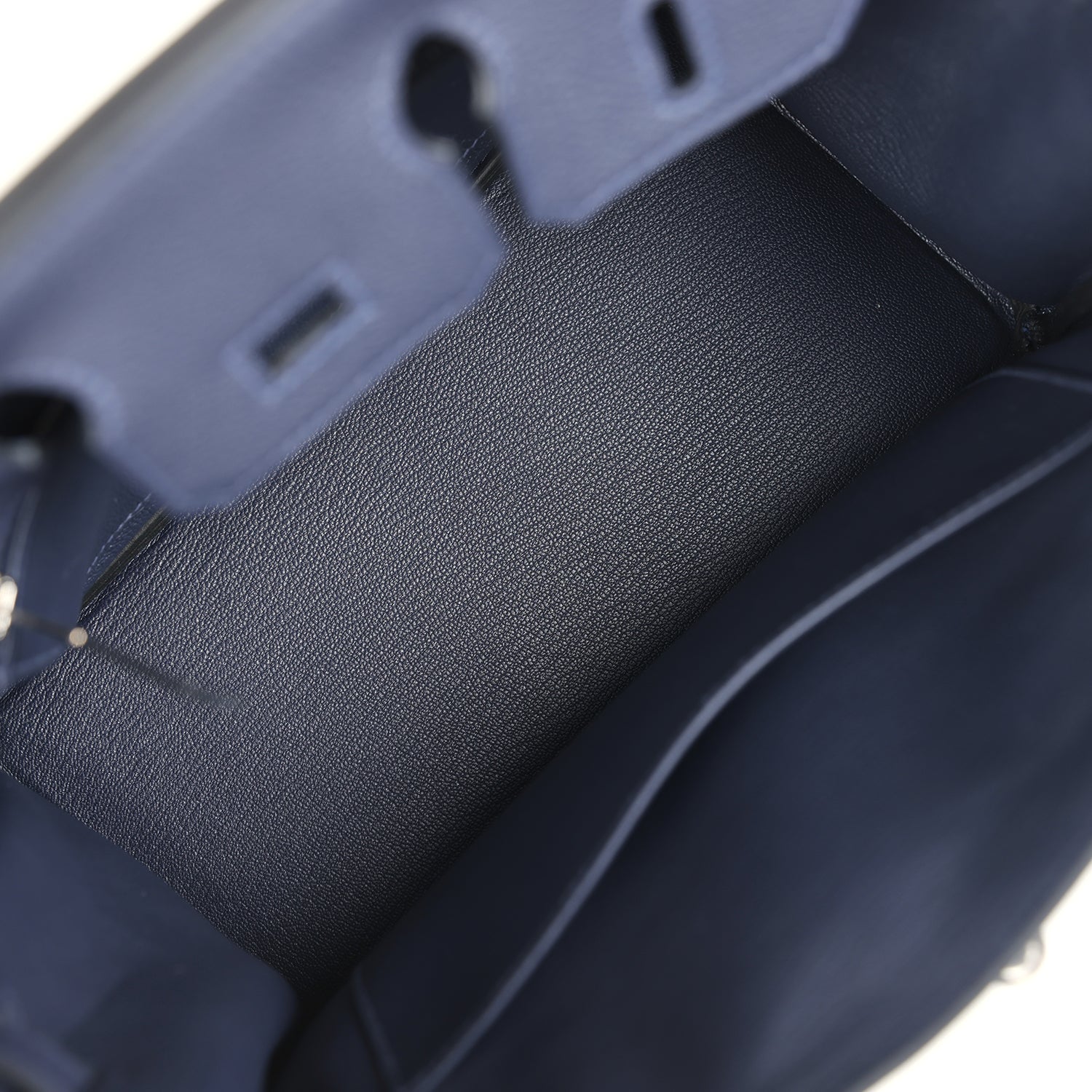 Hermes Birkin 25 Bleu Nuit Togo Palladium Hardware