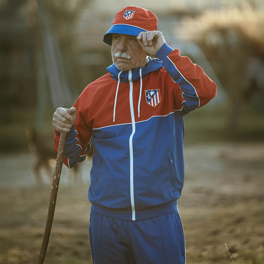 Atletico de Madrid Color Block Windbreaker