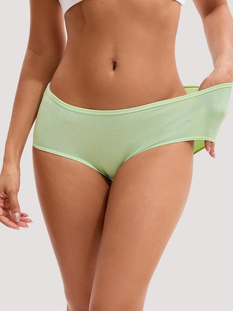 VALENTINIANA Womens Underwear Cotton Hipster Panties Regular