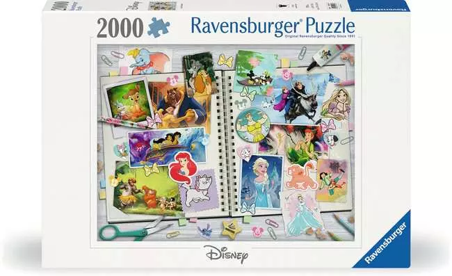 Jigsaw Puzzle Disney Scrapbook - 2000 Pieces Puzzle