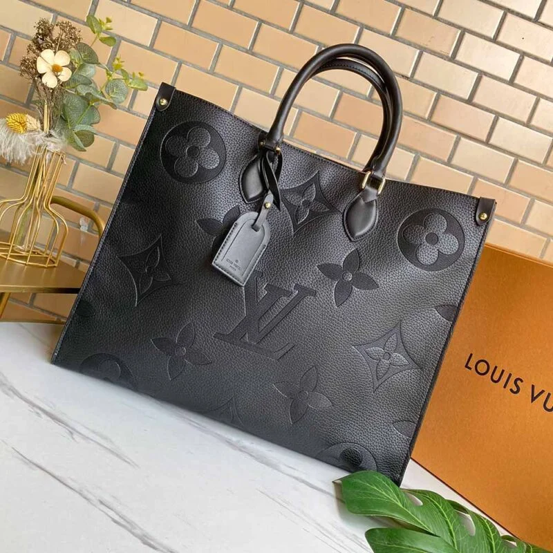 Louis Vuitton Onthego Gm-M45320 41Cm Blk/Blue/Red