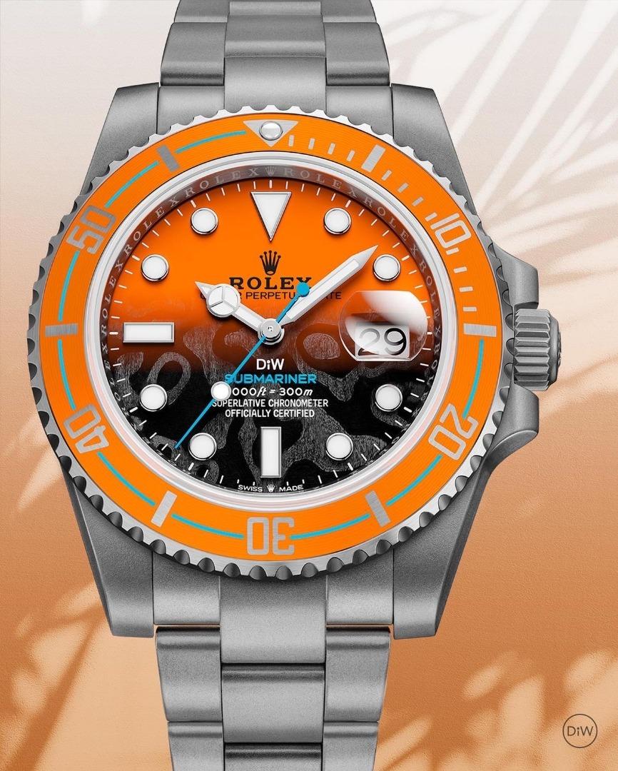 Rolex DiW PERSIMMON Rolex Submariner