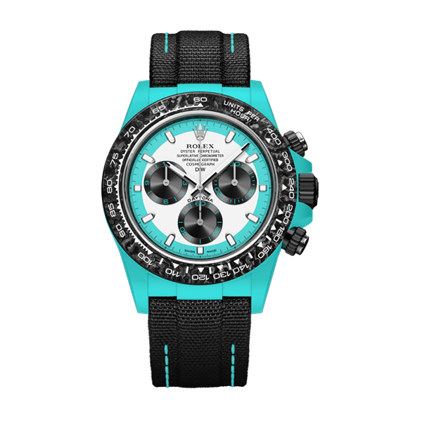 Rolex Diw Daytona fiber celeste invert 40mm oyster black