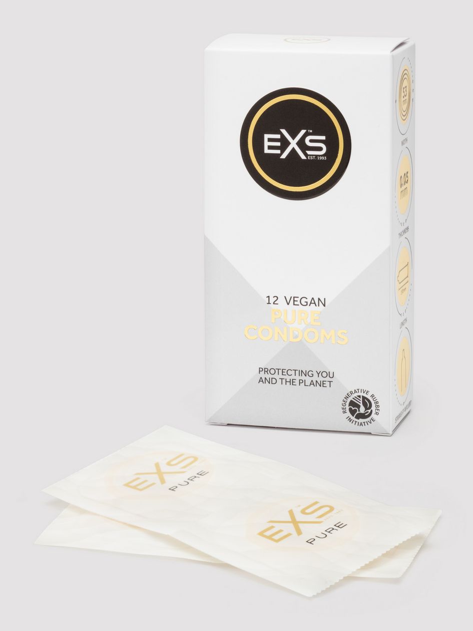 EXS Pure Vegan Latex Condoms (12 Pack)