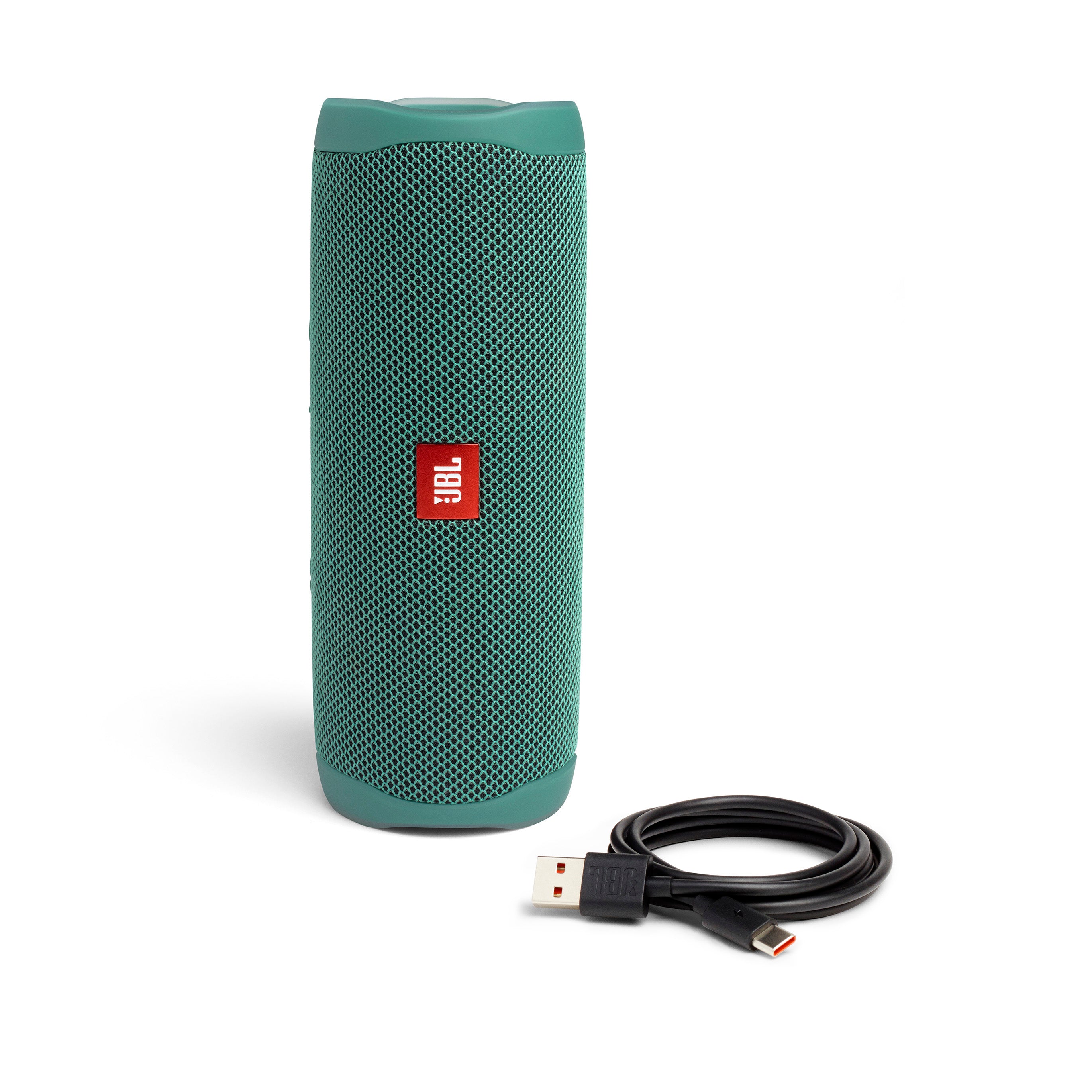 Flip 5 Eco Portable Waterproof Bluetooth Speaker, Forest Green