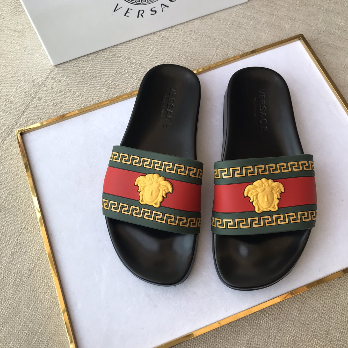 Versace Mens Women Sandals Gr. 36-46