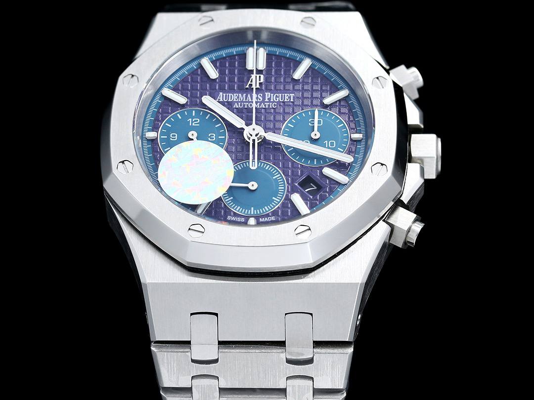 ROYAL OAK Plum purple dial CHRONOGRAPH 41mm