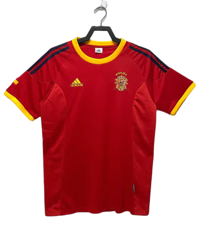 Spain 2002 I Home Jersey - Retro Version