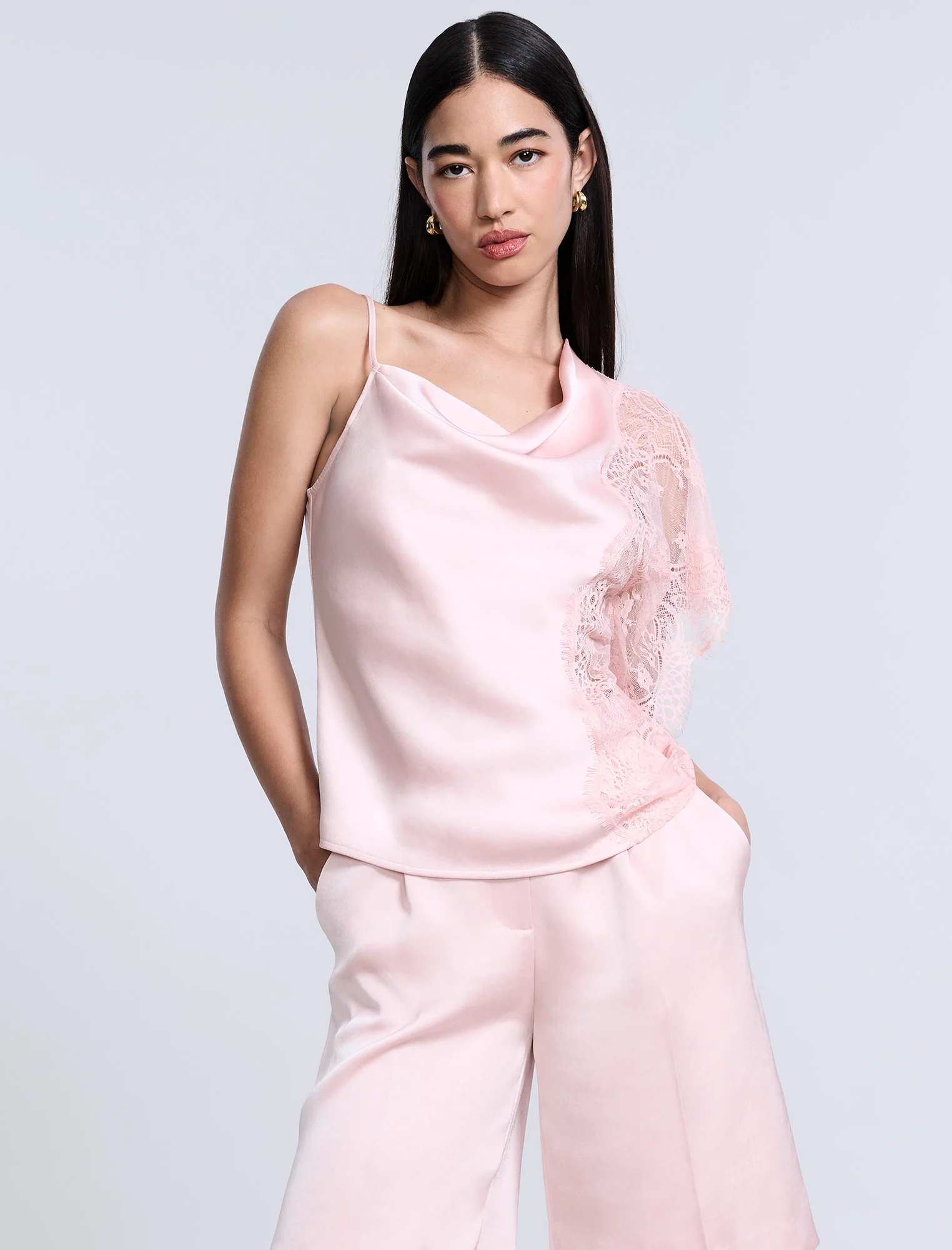 Lace Draped Cami