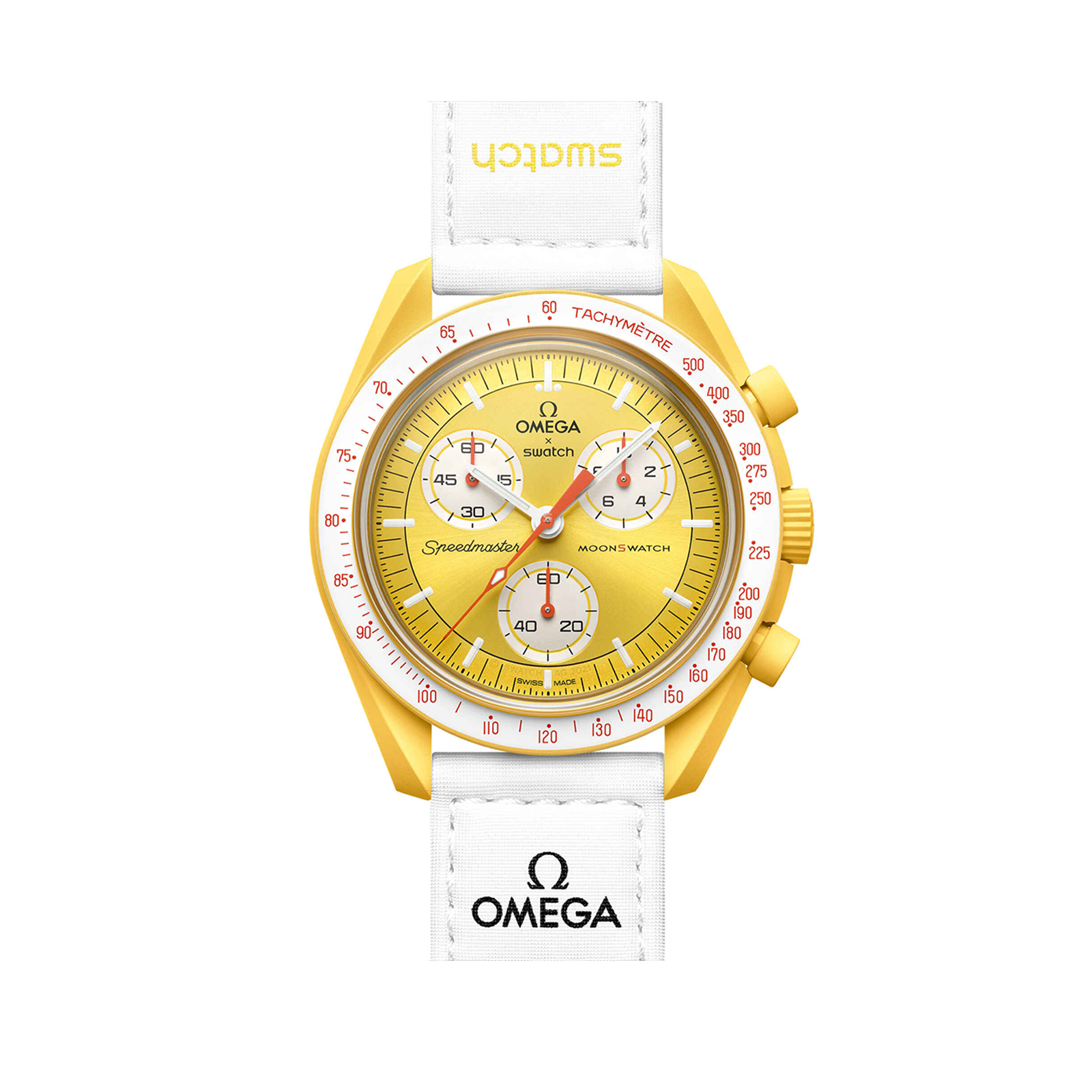 【Super Clone】Swatch x Omega SO33J100 Bioceramic Moonswatch Mission to the Sun