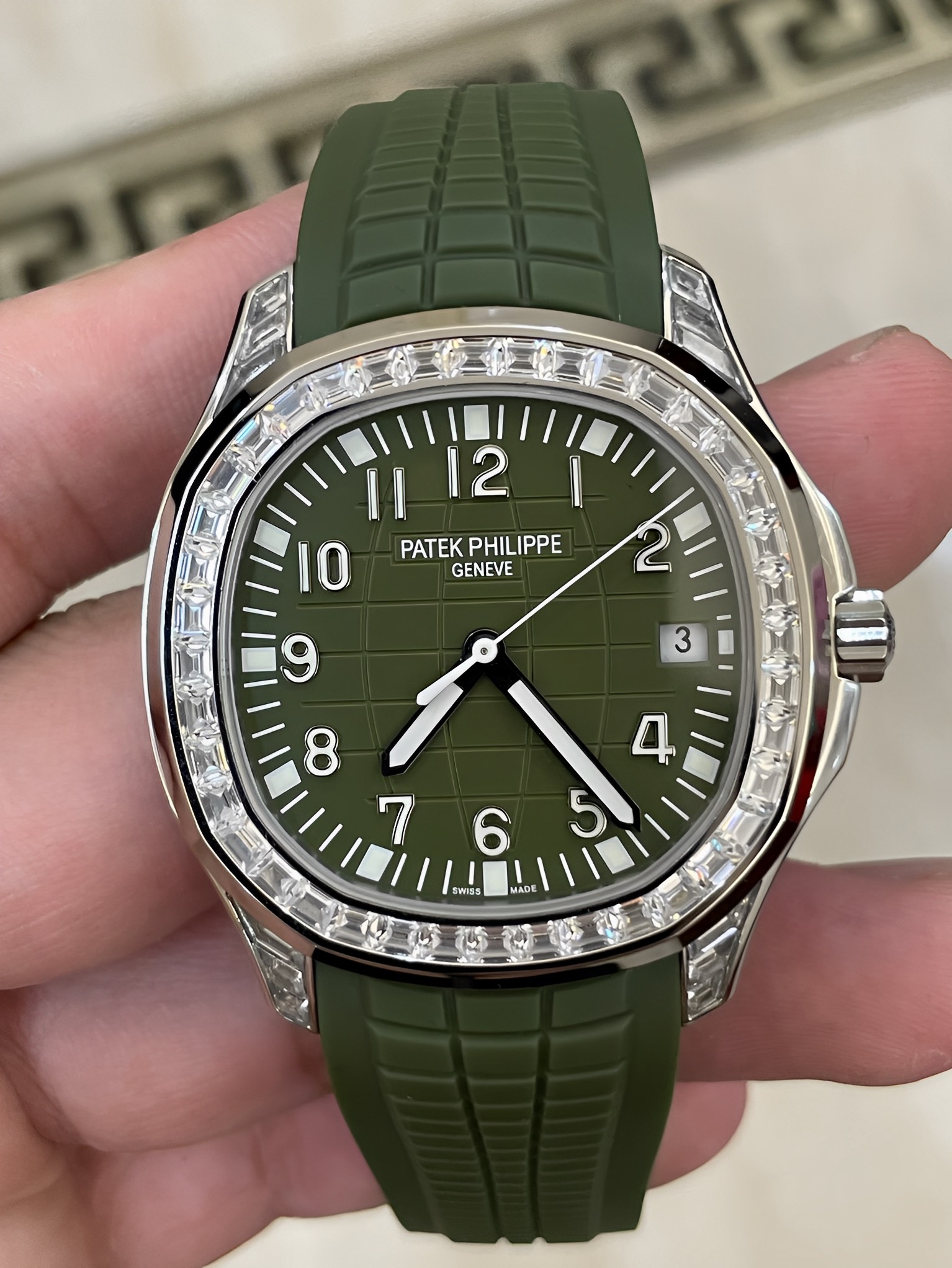 Patek Philippe Aquanaut 5167 300G 010 Black & Green & Brown 40mm