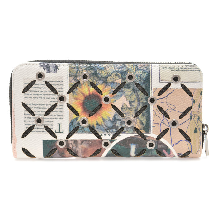 Portofel DESIGUAL multicolor, WAYD02, din piele ecologica