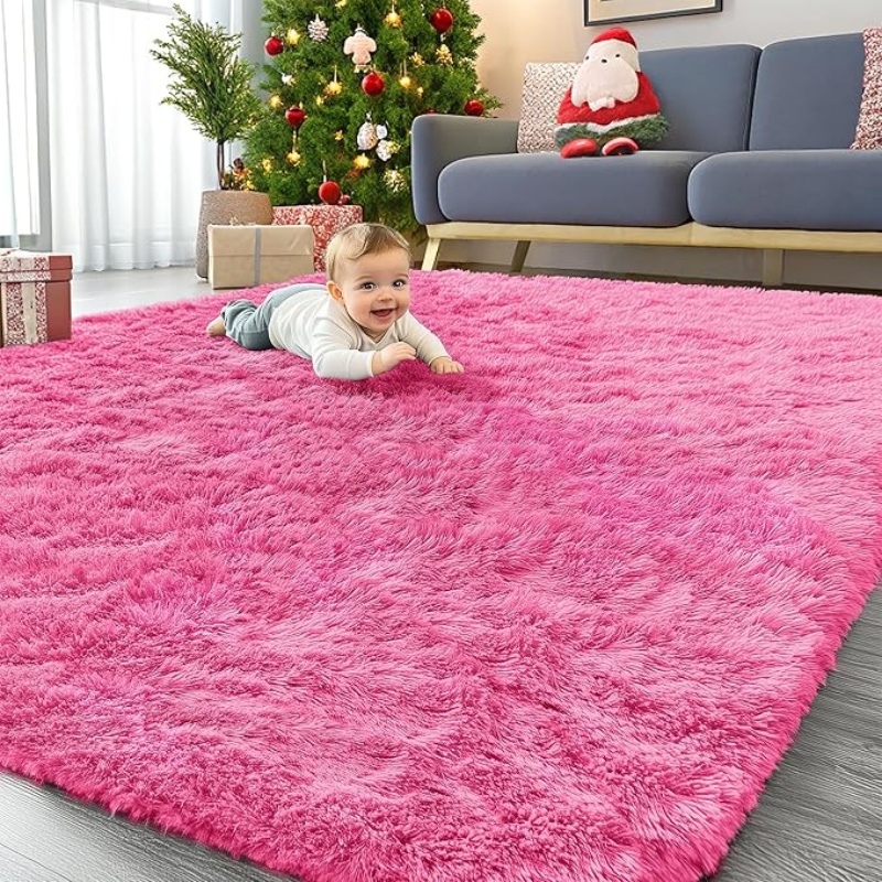 6x9 Machine Washable Large Area Rugs for Living Room, Bedroom