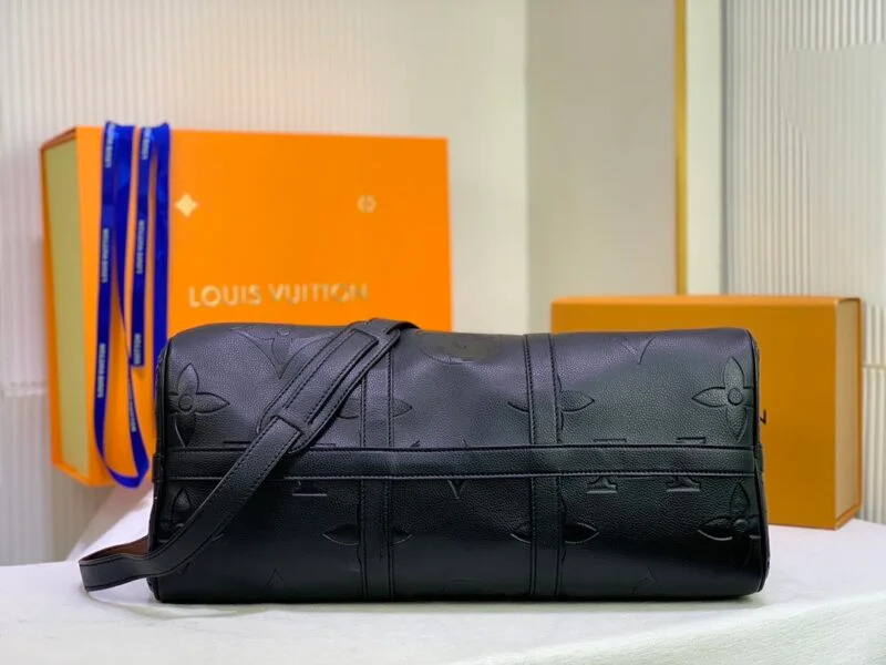 Louis Vuitton Empreinte Leather Keepall Bandouliere 45