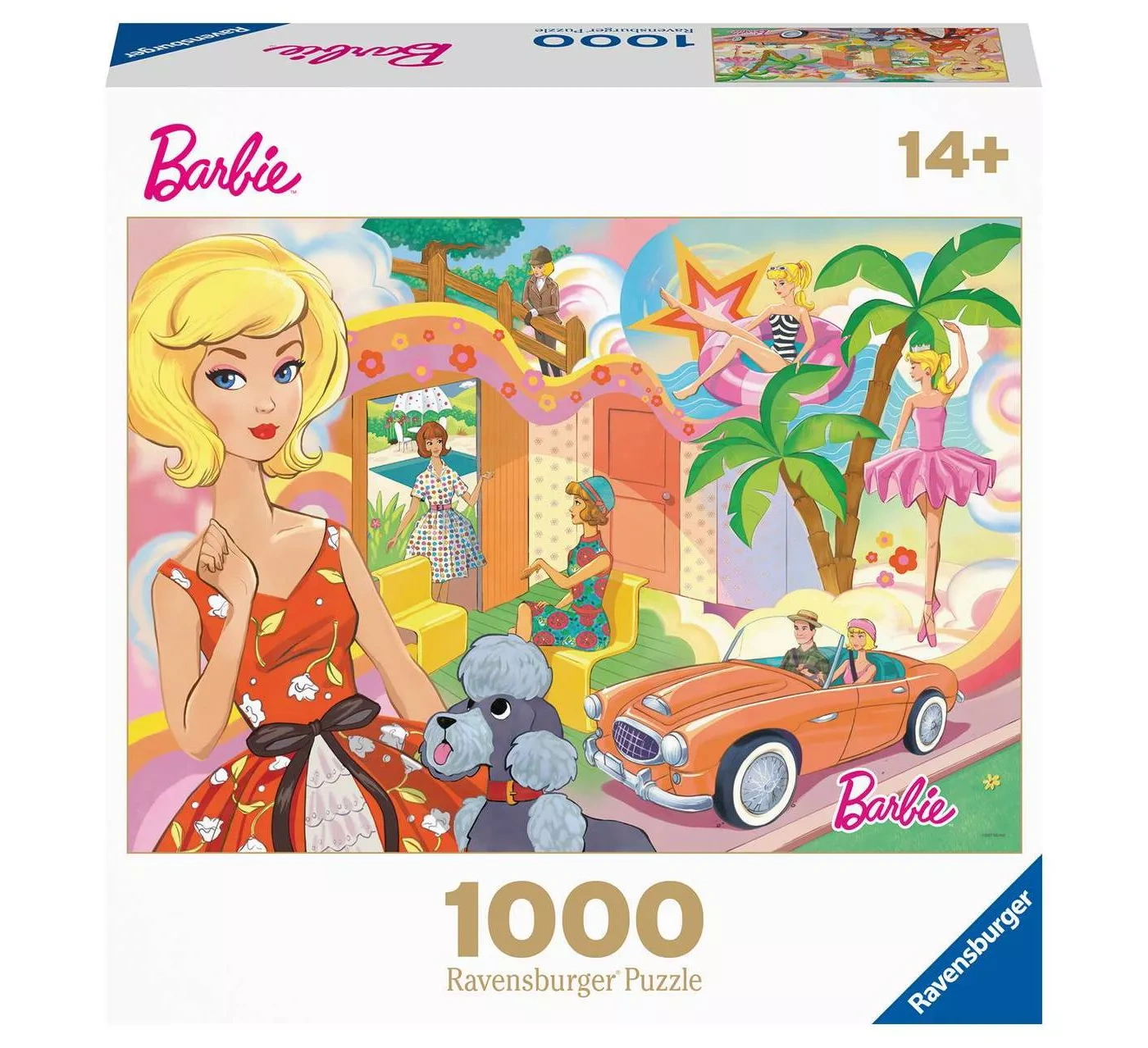 Vintage Barbie 1000 Piece Puzzle