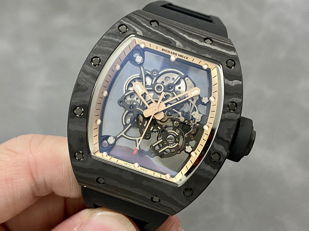 Richard Miller RM055 NTPT Carbon Fiber Black