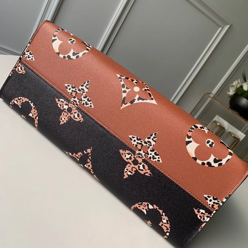 Louis Vuitton Onthego-M44570 Brown 41Cm