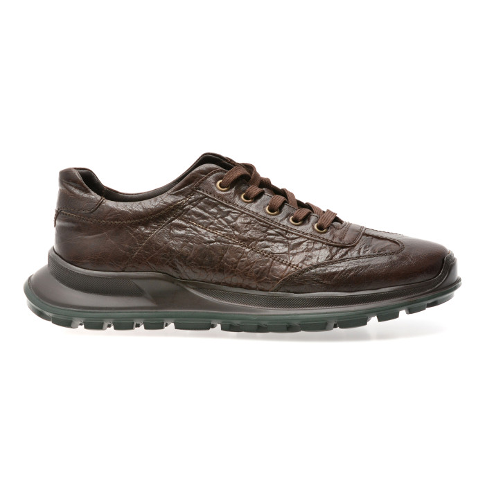 Pantofi sport BITE THE BULLET maro, 2131L, din piele naturala