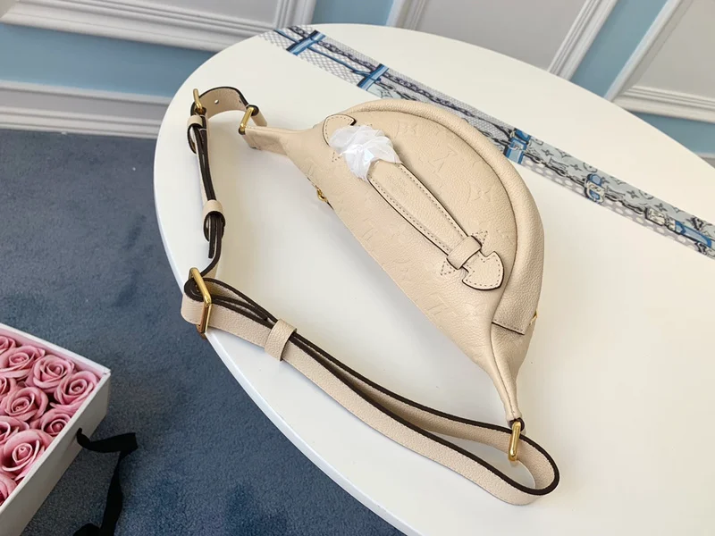 Louis Vuitton Monogram Empreinte Bumbag Black/Beige