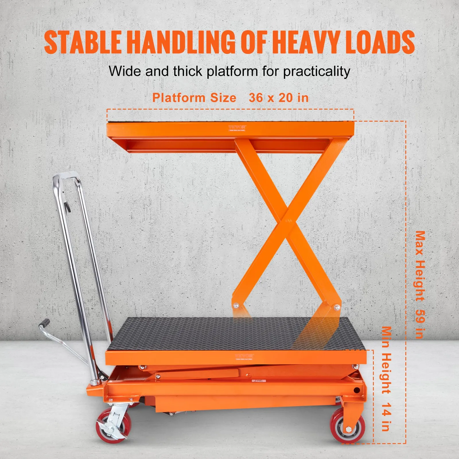🔥Spring Fresh Sale 🎁Hydraulic Lift Table Cart