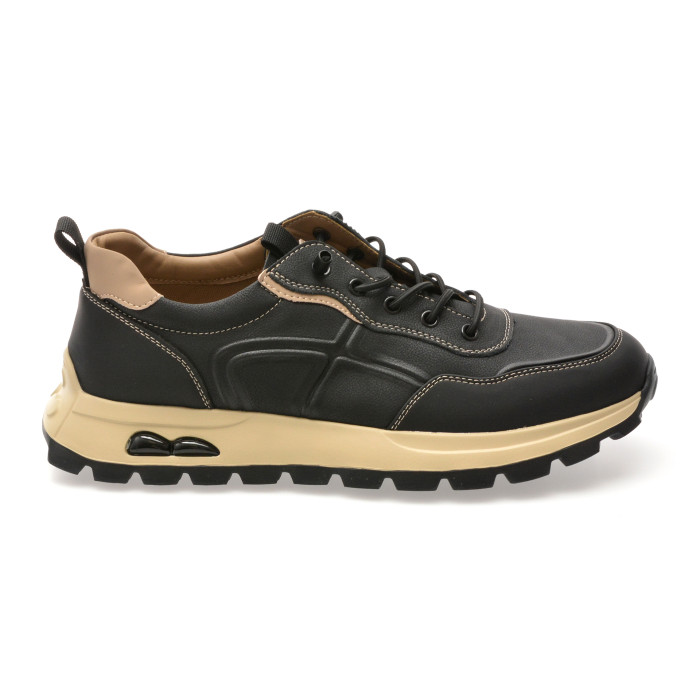 Pantofi sport GRYXX negri, 70918, din piele naturala