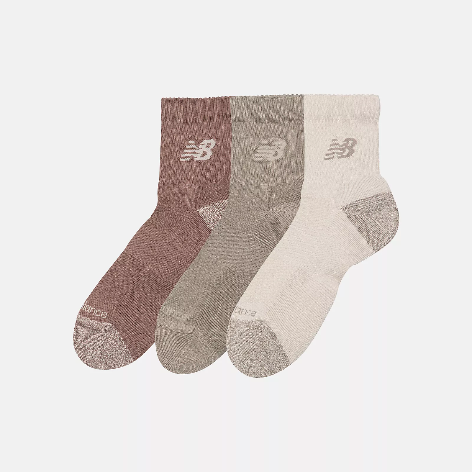 Active QTR Socks 3 Pack