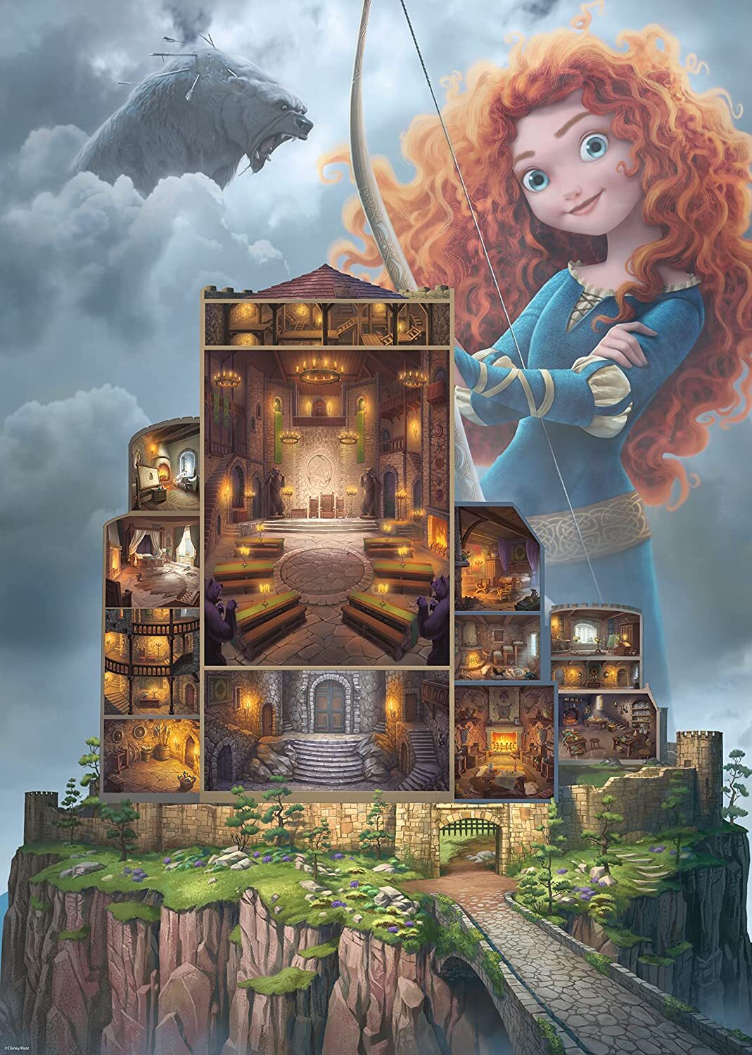 Castle Collection Merida 1000 Piece Puzzle