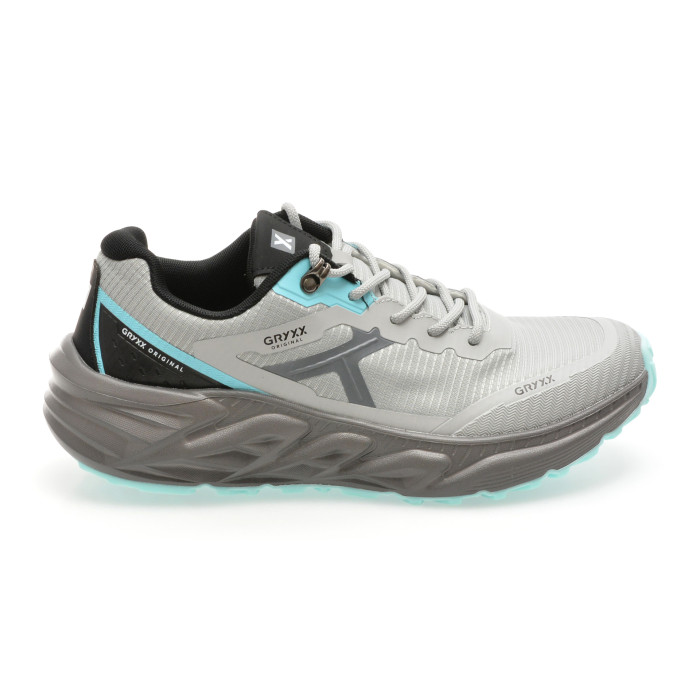 Pantofi sport GRYXX gri, 1306, din material textil