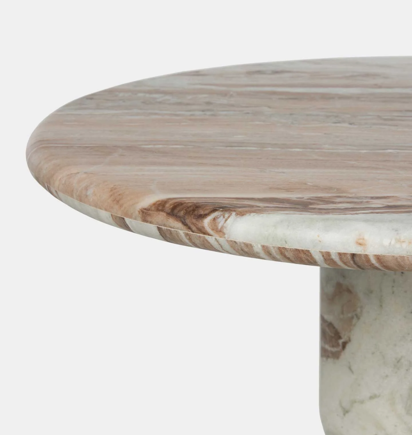 Figueroa Round Marble Dining Table