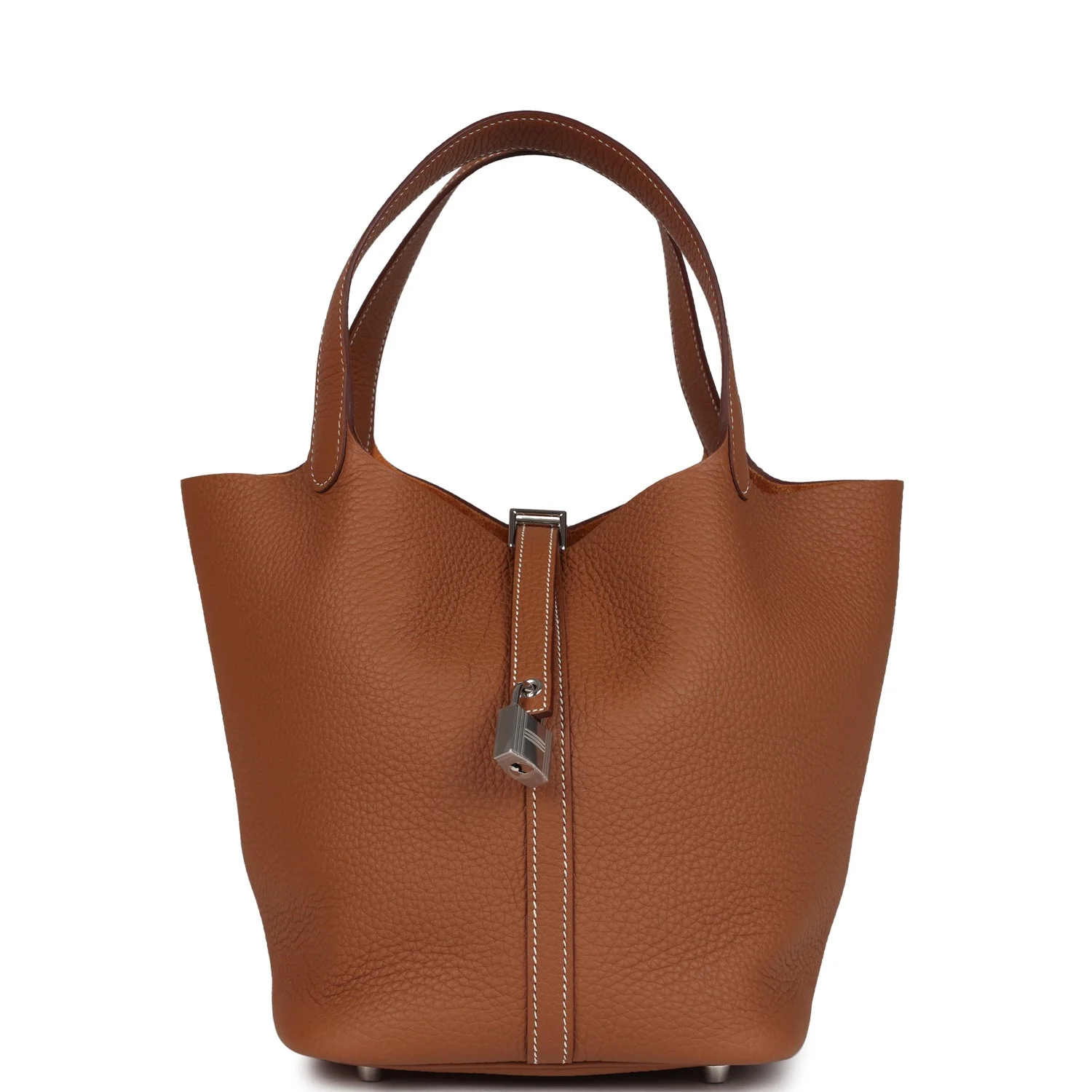 Hermes Picotin Lock 22 Gold Clemence Palladium Hardware