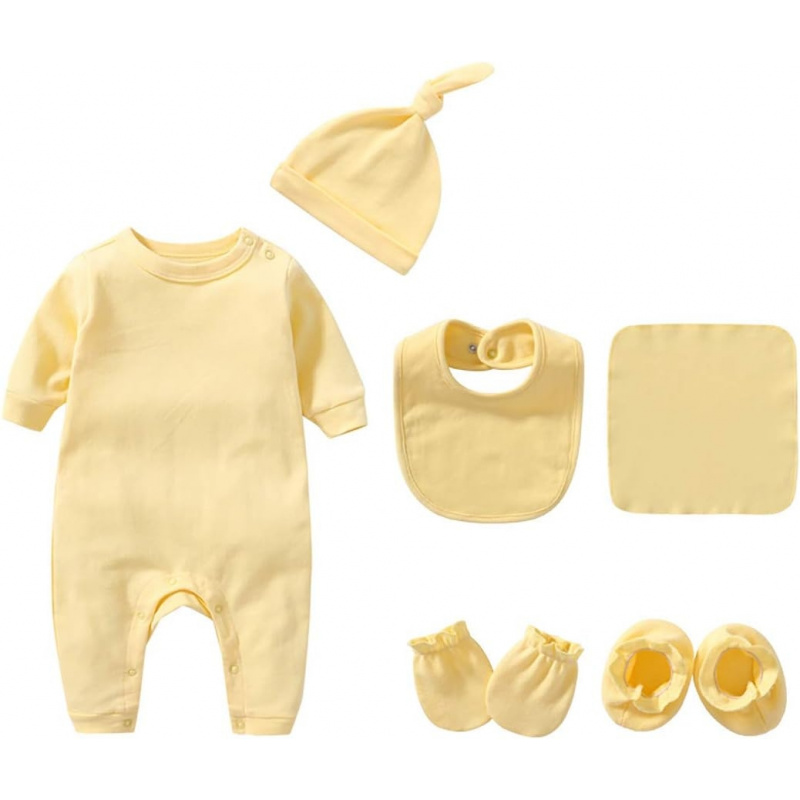 VAELIRAEL Cap Set Breathable Healthy Fabric Tops for Baby