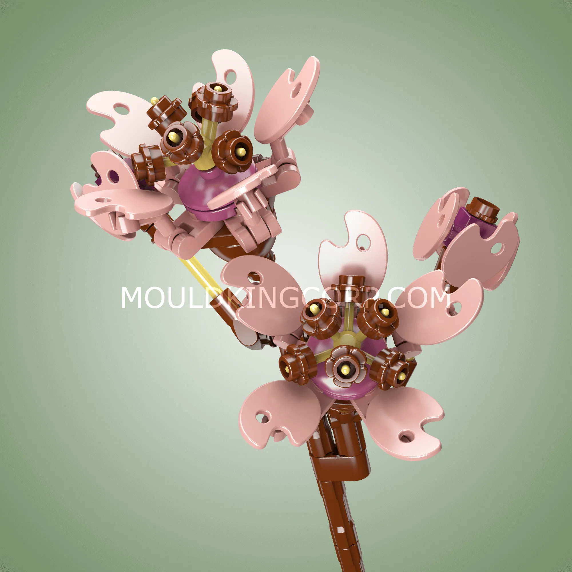 Mould King 24011 Cherry Blossoms Artificial Building Set | 108 PCS