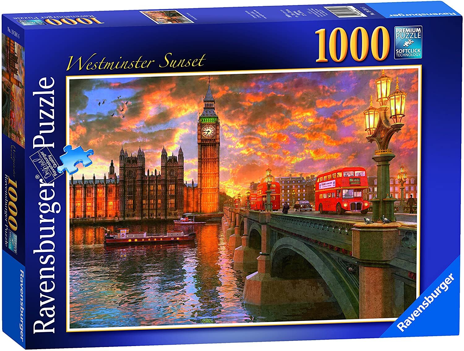 Westminster Sunset 1000 Piece Puzzle