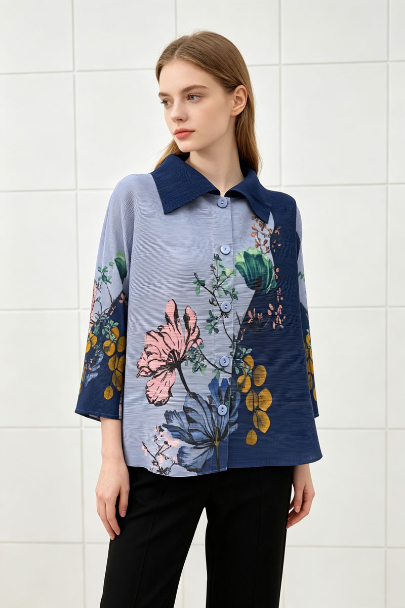 All-match spring and autumn jacket large yard shirt